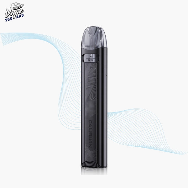 Midnight Black Uwell Caliburn A3S Pod Vape Kit