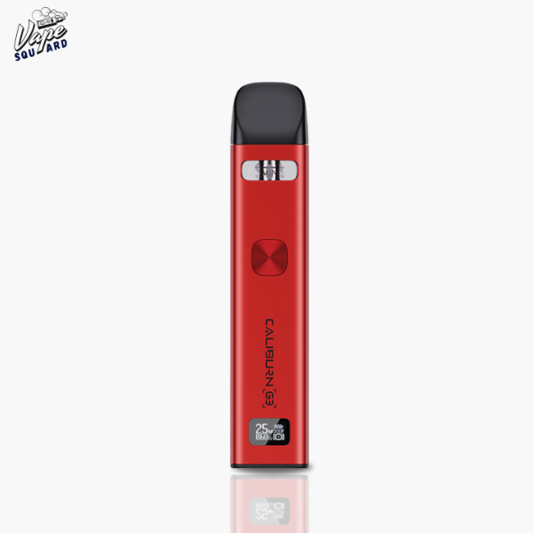 Red Uwell Caliburn G3 Pod Vape Kit