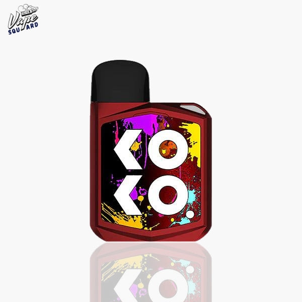 Red Uwell Caliburn Koko Prime Pod Vape Kit