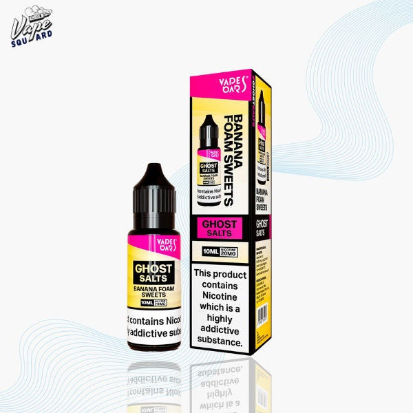 Banana Form Sweets Vapes Bars Ghost Nic Salts (Box of 10)