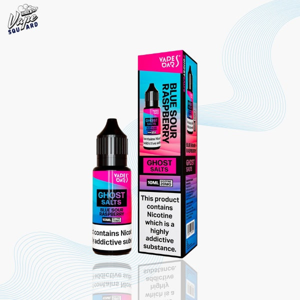 Blue Sour Raspberry Vapes Bars Ghost Nic Salts (Box of 10)
