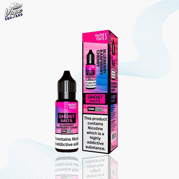 Blueberry Raspberry Cherry Vapes Bars Ghost Nic Salts (Box of 10)