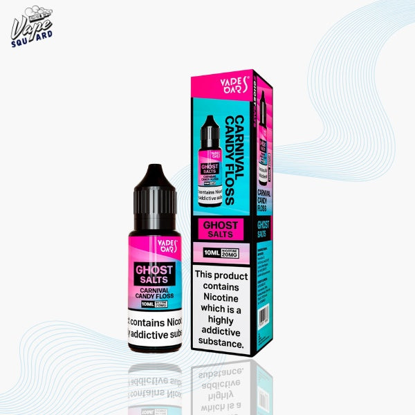 Carnival Candy Floss Vapes Bars Ghost Nic Salts (Box of 10)