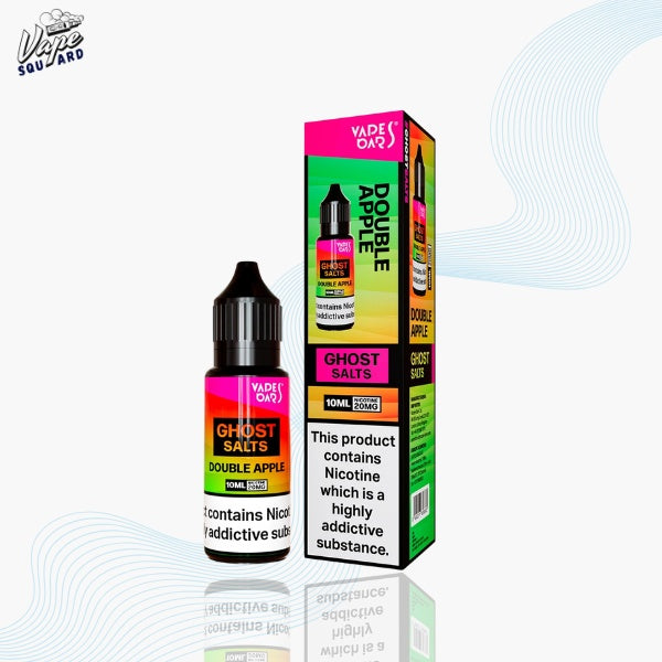 Double Apple Vapes Bars Ghost Nic Salts (Box of 10)