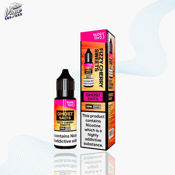 Fizzy Cherry Sweet Vapes Bars Ghost Nic Salts (Box of 10)