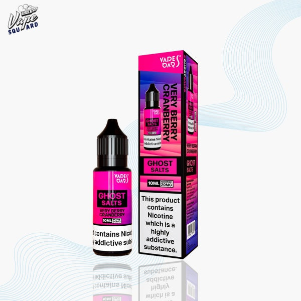 Very Berry Cranberry Vapes Bars Ghost Nic Salts (Box of 10)