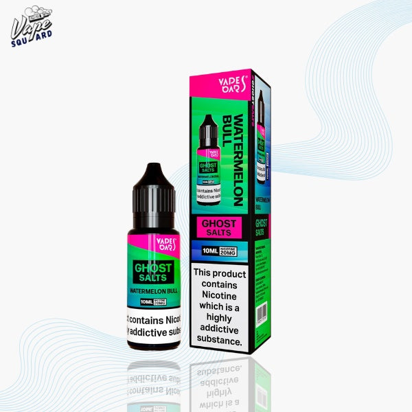 Watermelon Bull Vapes Bars Ghost Nic Salts (Box of 10)
