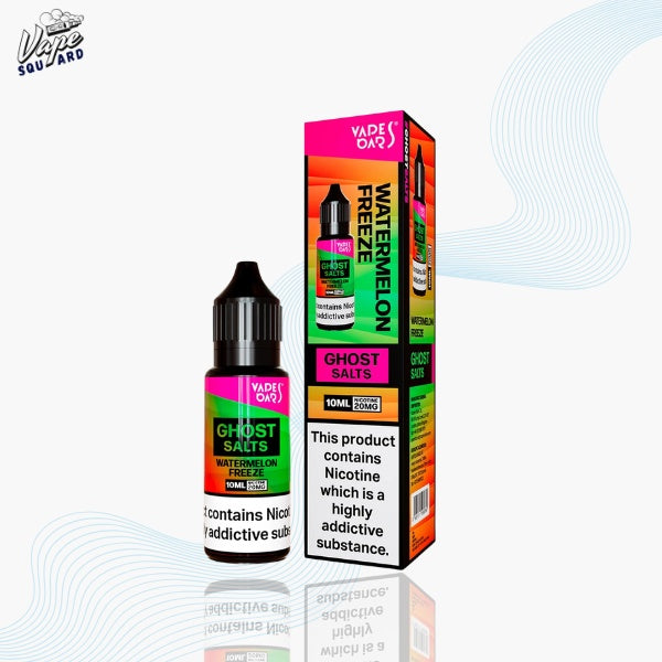 Watermelon Freeze Vapes Bars Ghost Nic Salts (Box of 10)
