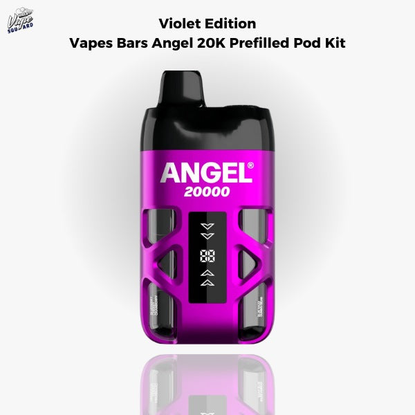 Violet Edition Vapes Bars Angel 20K Prefilled Pod Kit