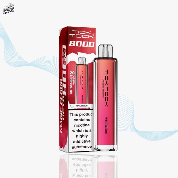 Watermelon Tick Tock Magic 8000 Prefilled Vape