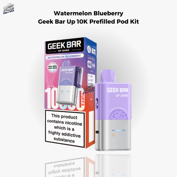 Watermelon Blueberry Geek Bar Up 10K Prefilled Pod Kit