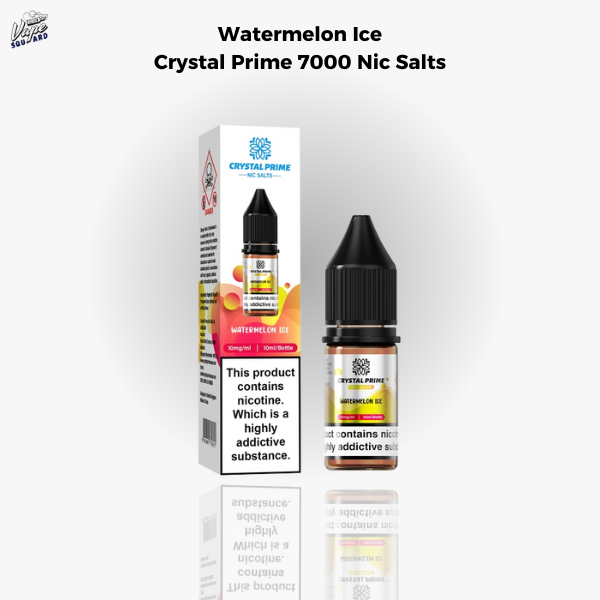 Watermelon Ice Crystal Prime 7000 Nic Salts (Box of 10)
