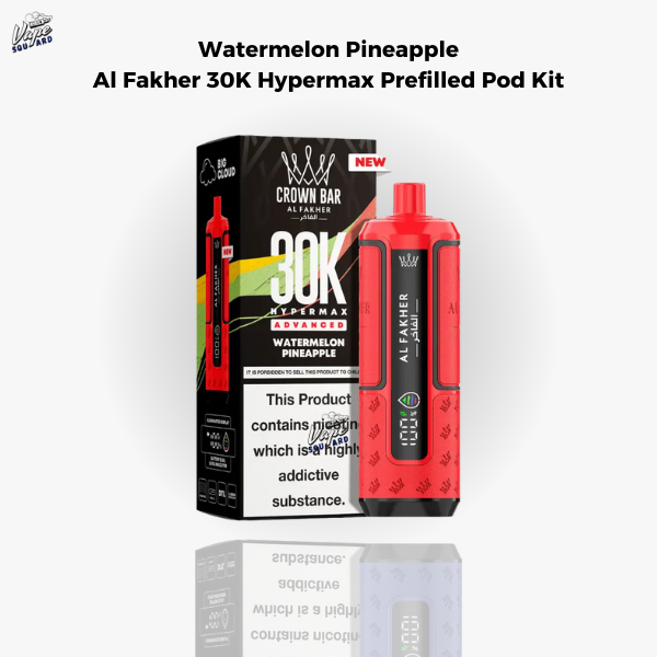 Watermelon Pineapple Al Fakher 30K Hypermax Prefilled Pod Kit
