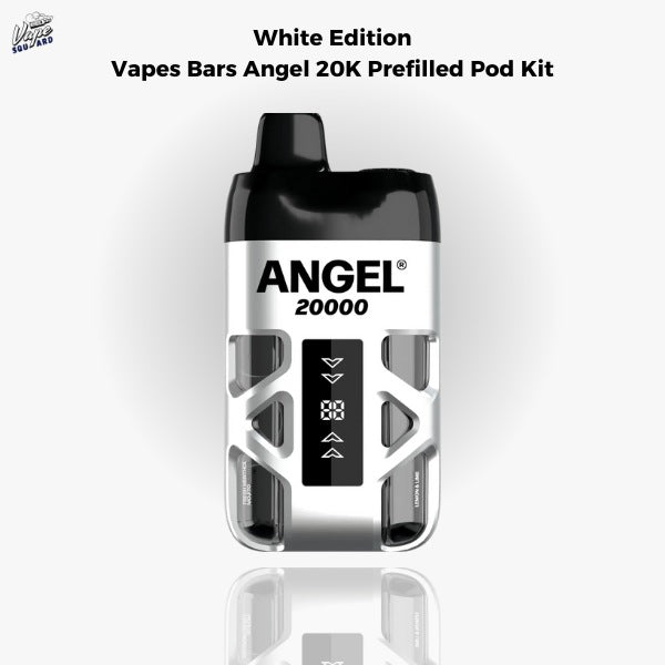 White Edition Vapes Bars Angel 20K Prefilled Pod Kit