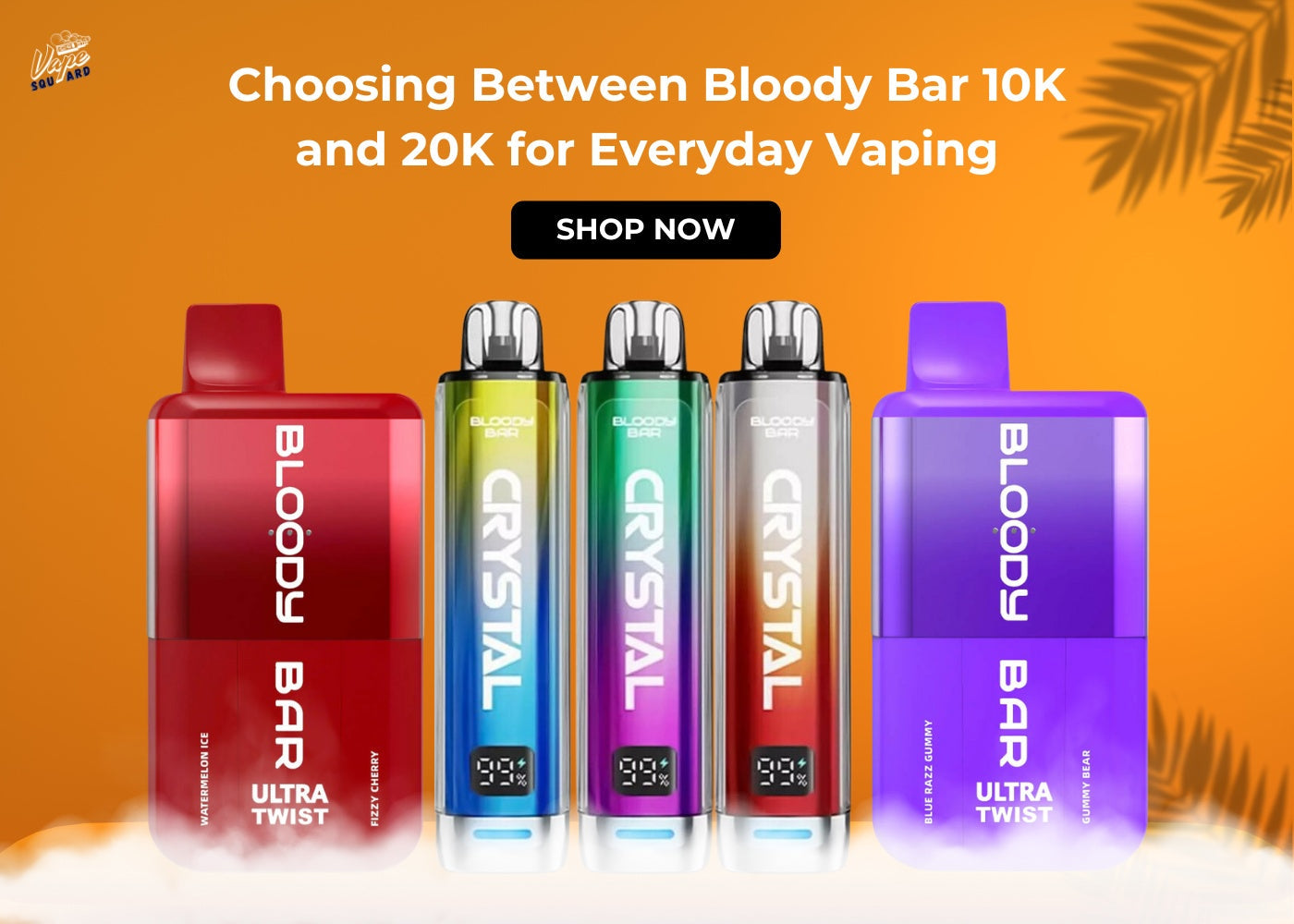 Choosing Between Bloody Bar 10K and Bloody Bar 20K for Everyday Vaping