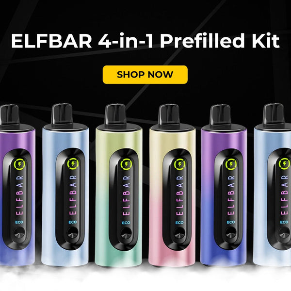 ELFBAR 4-in-1 Prefilled Kit Review: The Future of Big Puff Vaping ELFBAR 4-in-1 Prefilled Kit Review: The Future of Big Puff Vaping
