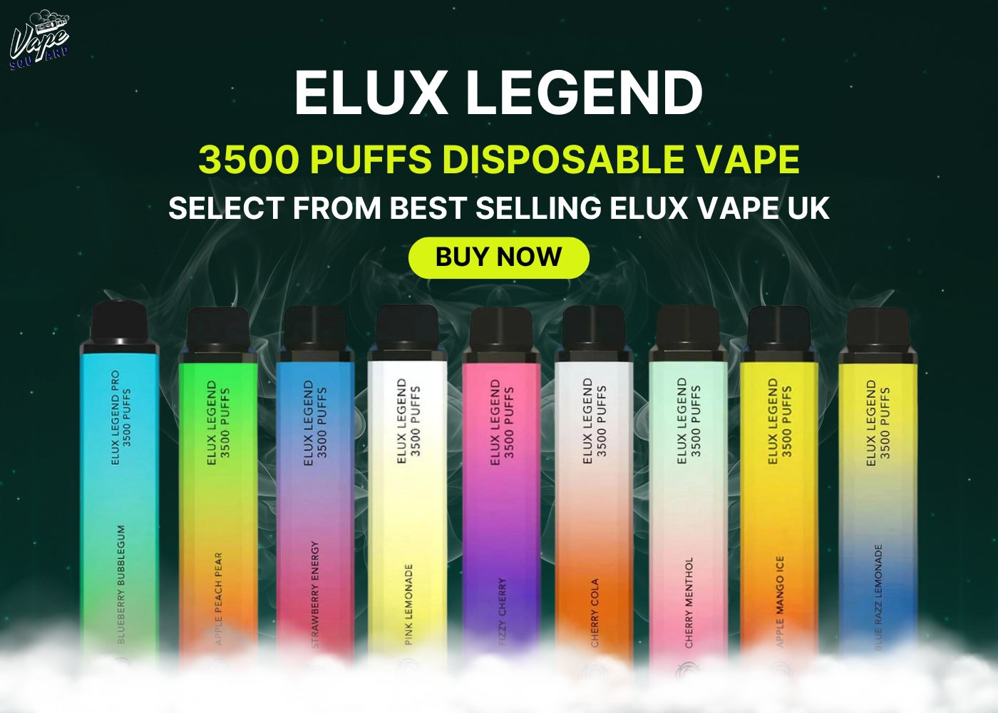Elux Legend 3500 Disposable Vape - Blog Image