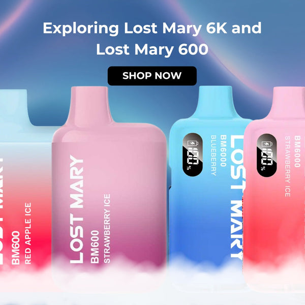 From Compact to High Capacity: Exploring Lost Mary 6K and Lost Mary 60 From Compact to High Capacity: Exploring Lost Mary 6K and Lost Mary 60