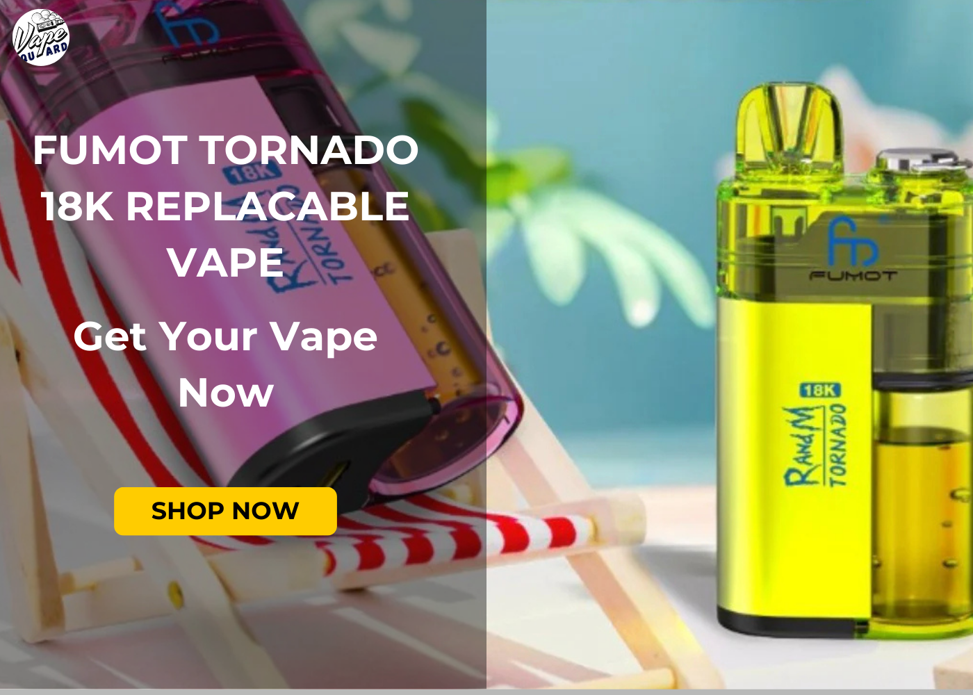 RandM Tornado 18K Replaceable Vape