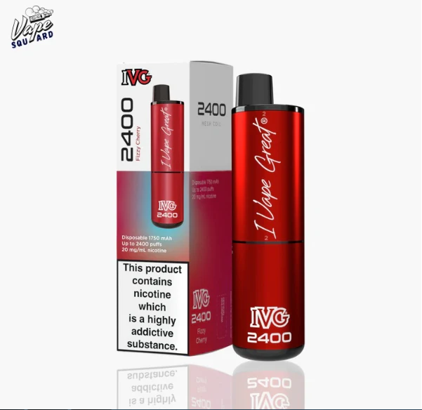 Red NVCO B4 e-cigarette, a sleek and modern vaping device.