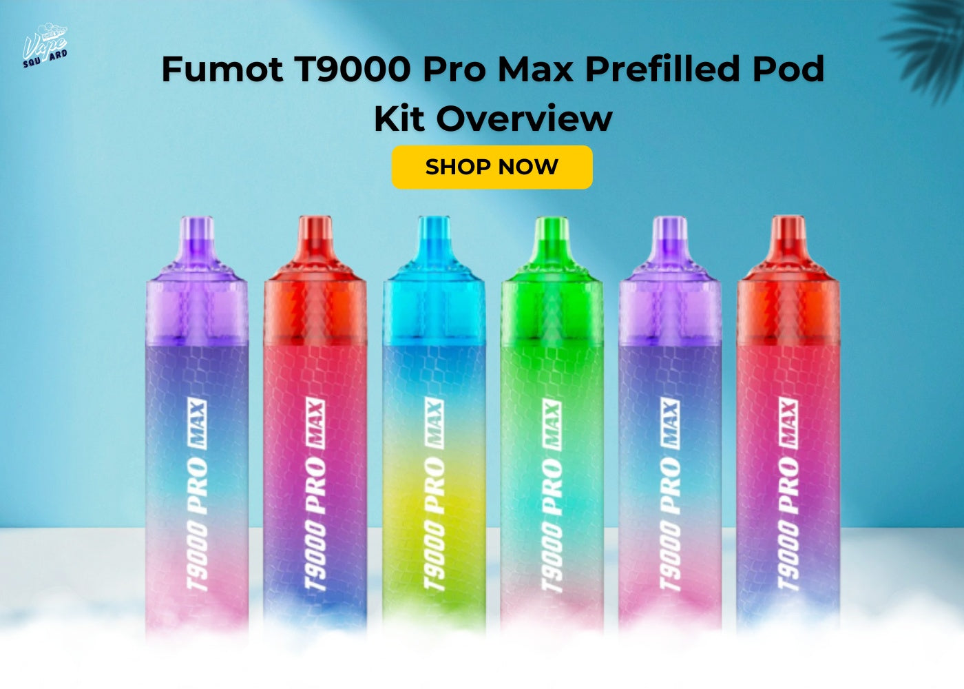 Fumot T9000 Pro Max Prefilled Pod Kit Overview