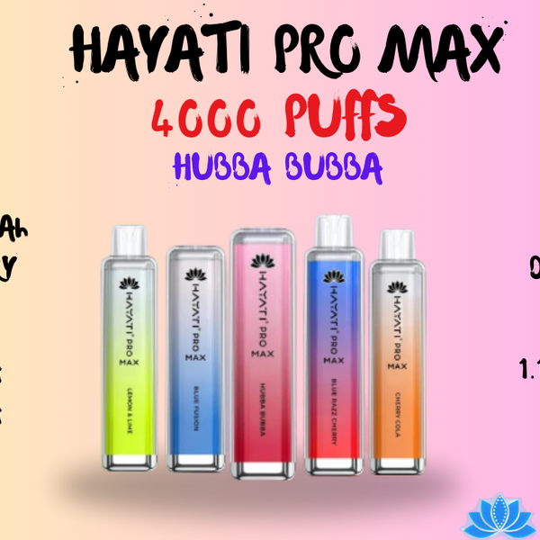 hayati pro max hubba bubba Hayati Pro Max 4000 Hubba Bubba: Everything You Need to Know About The