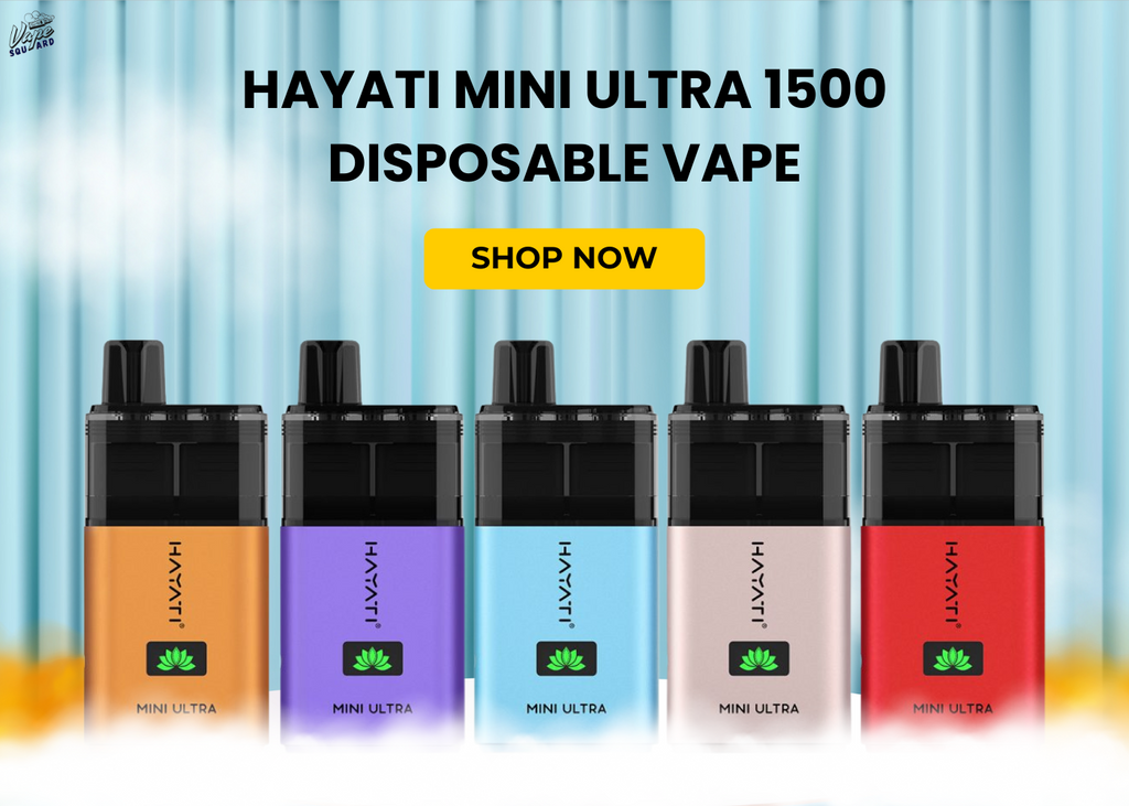 hayati mini ultra 1500 prefilled refill pods Elux Legend 10ml Nic Salts Review - 20 Flavours! main image 0