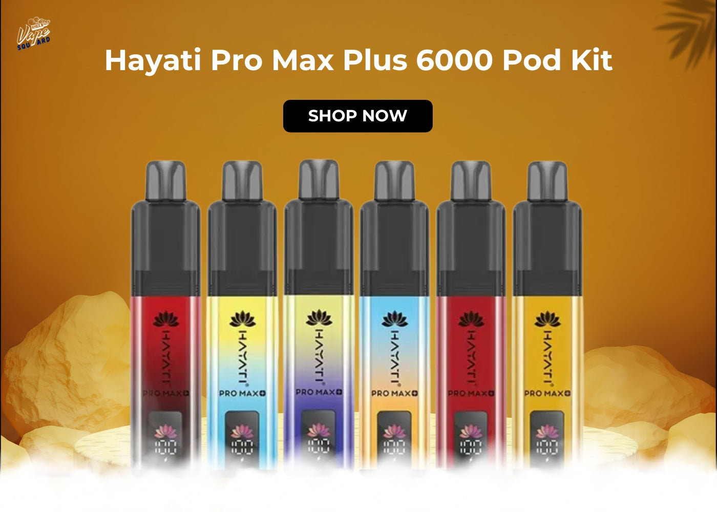 Hayati Pro Max Plus 6000 Prefilled Pod Kit - A flavourful Exprience