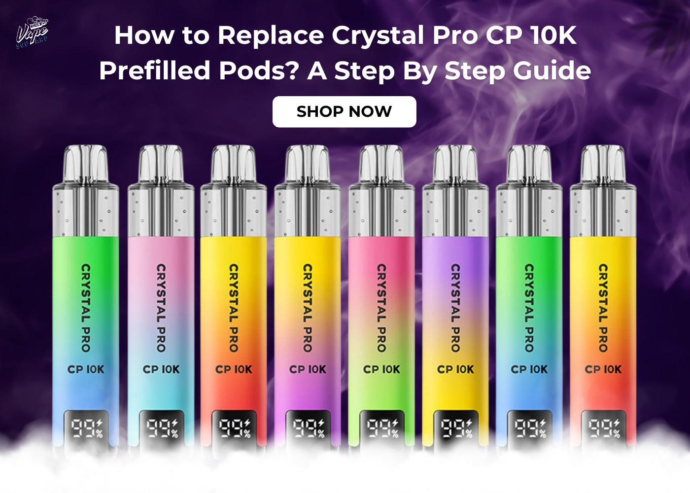 How to Replace Crystal Pro CP 10K Prefilled Pods? A Step By Step Guide