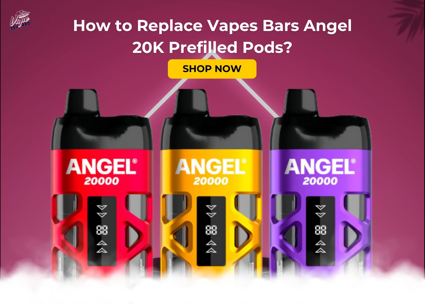 How to Replace Vapes Bars Angel 20K Prefilled Pods? Step by step Guide