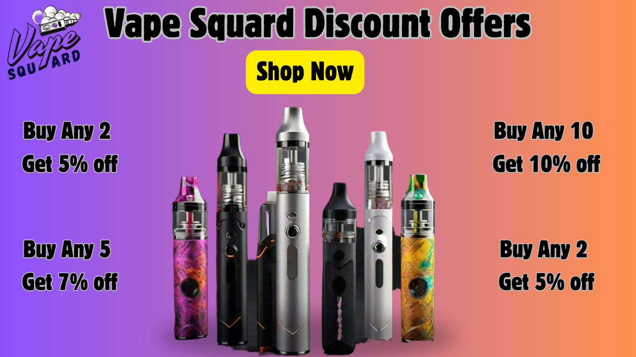 Discover the best vape shops near me with unbeatable prices at Vape Squard Discount Offers - Your ultimate destination for affordable vaping deals and steals