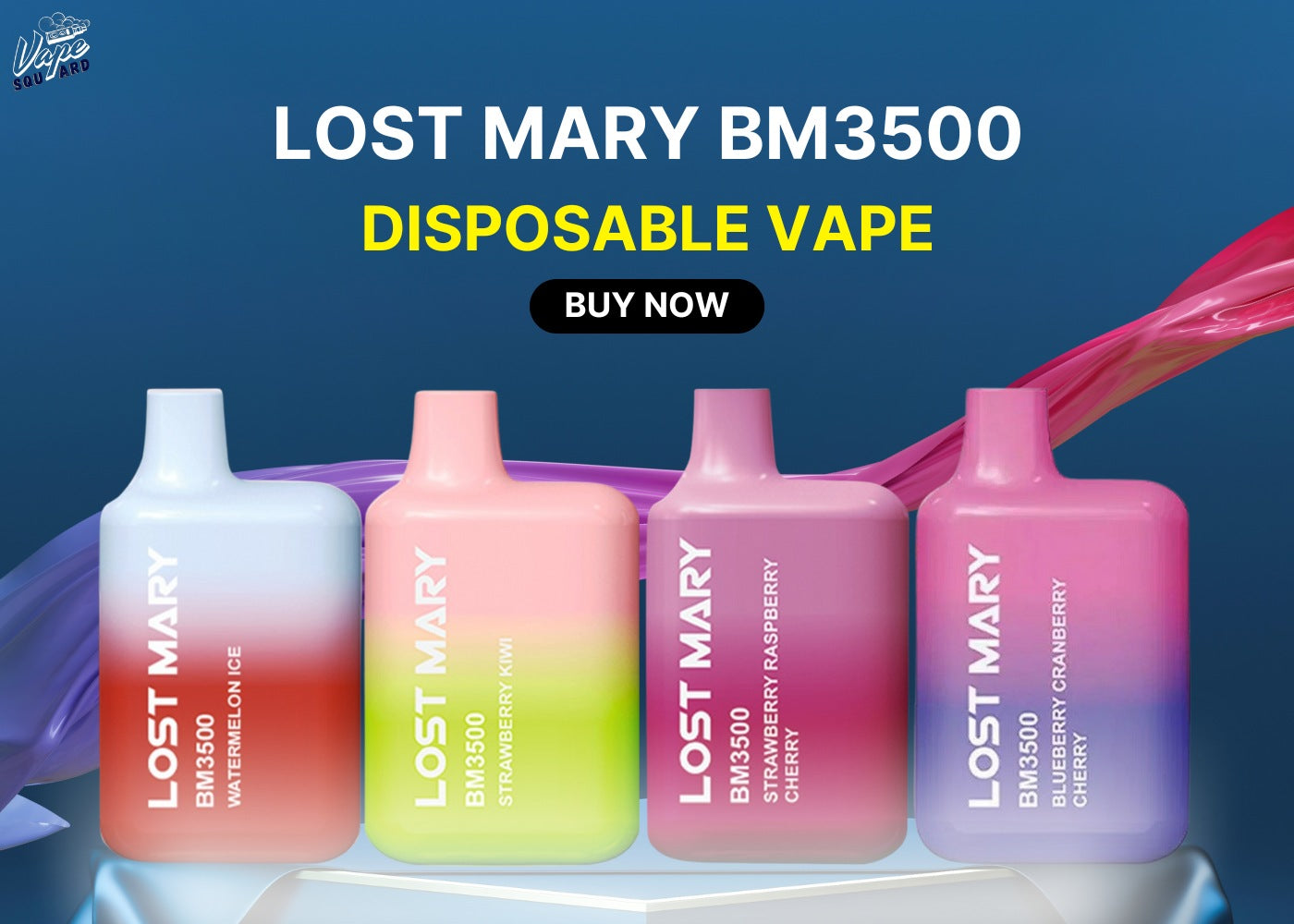 Lost Mary BM3500 Puffs Disposable Vape UK