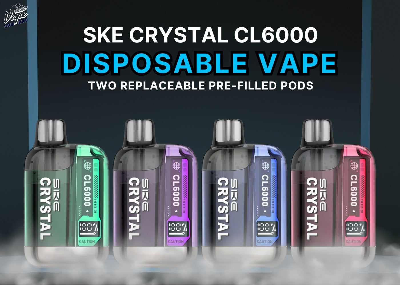 SKE Crystal CL6000 Disposable Vape UK