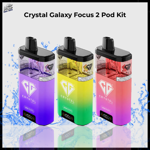 Crystal Galaxy Focus 2 30K Prefilled Pod Kit - Collection Image