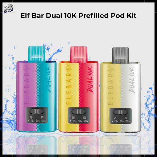 Elf Bar Dual 10K Prefilled Pod Kit