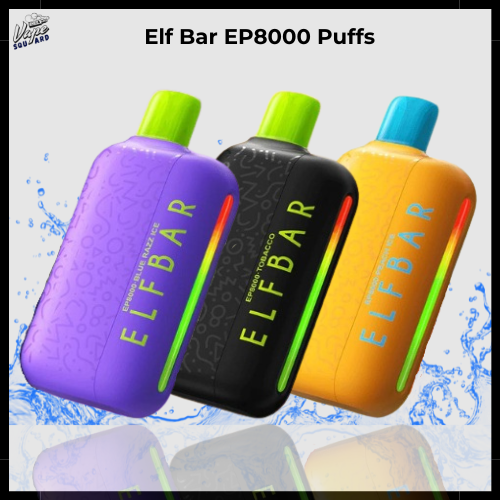 Elf Bar EP8000 Puffs Disposable Vape