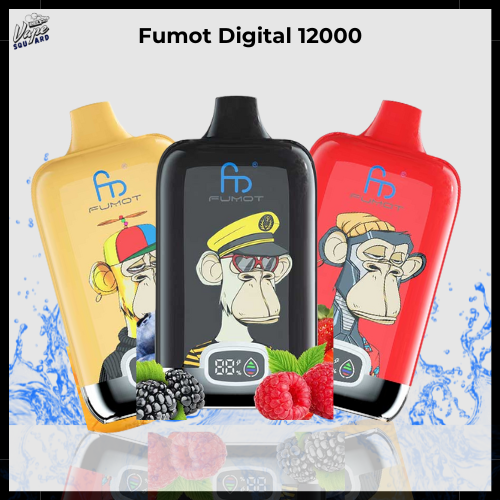 Fumot Digital Box 12000 Puffs Disposable Vape