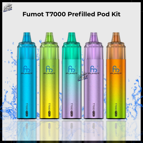 Fumot T7000 Prefilled Pod Vape Kit - Collection Image