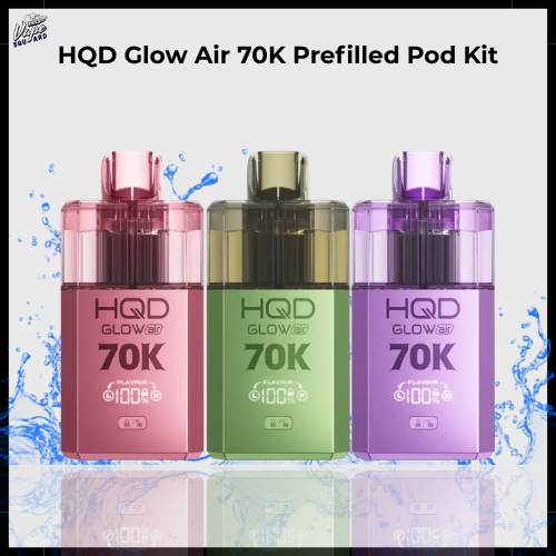 HQD Glow Air 70K Prefilled Pod Kit - Collection Image