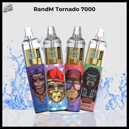 RandM Tornado 7000 Puffs Disposable Vape, UK Vape Squard