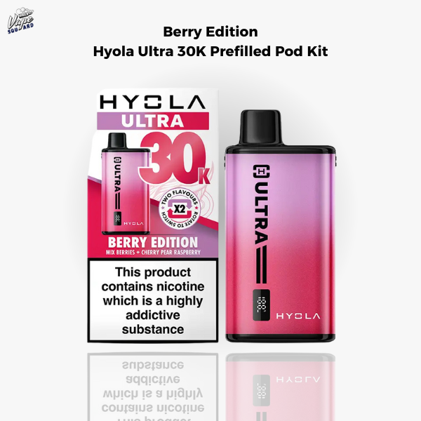 Berry Edition Hyola Ultra 30K Prefilled Pod Kit