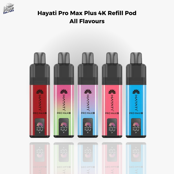 Hayati Pro Max Plus 4K Prefilled Pod Kit