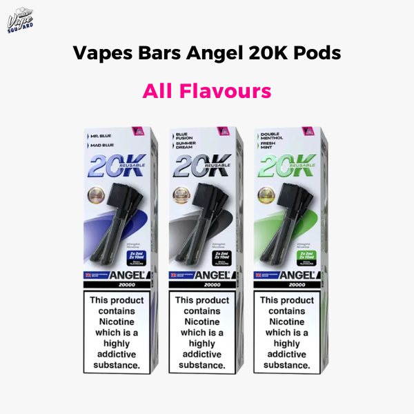 Vapes Bars Angel 20K Pod All Flavours