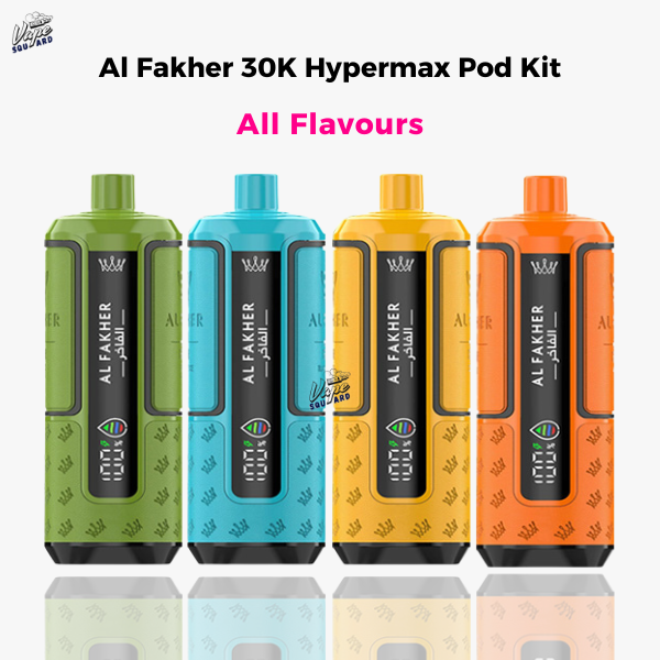Al Fakher 30K Hypermax Pod Kit: The Ultimate Flavor Collection
