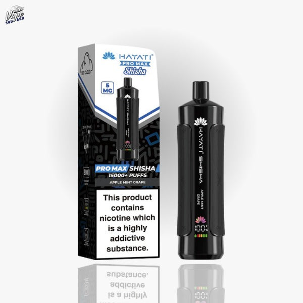 Apple Mint Grape Hayati Pro Max Shisha 15000 Vape