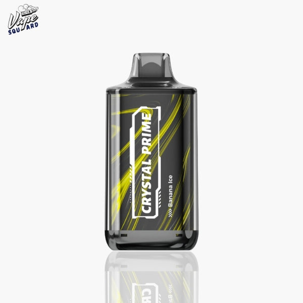 Banana Ice Crystal Prime Deluxe 18000 Puffs Prefilled Vape