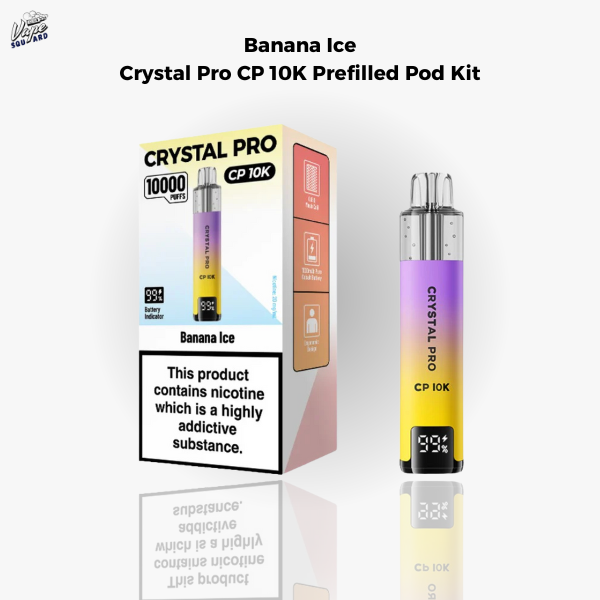 Banana Ice Crystal Pro CP 10K Prefilled Pod Kit