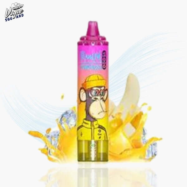 Banana Ice RandM Tornado 15000 Puffs Prefilled Vape