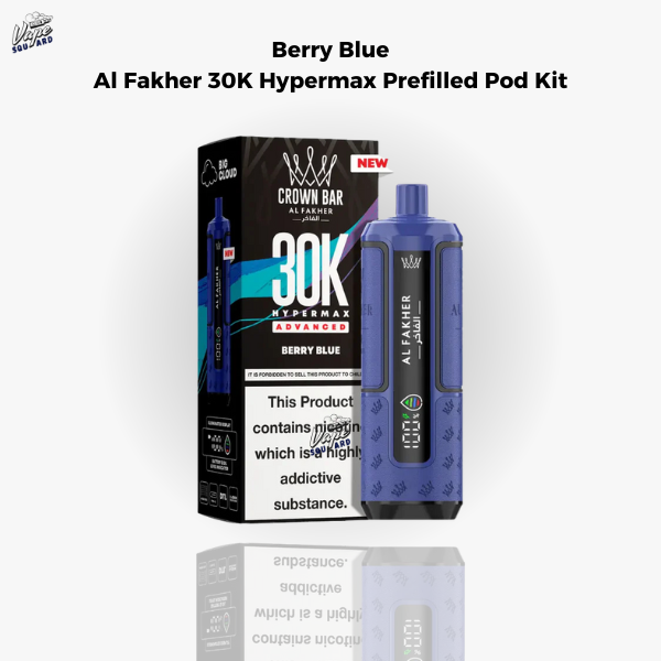 Berry Blue Al Fakher 30K Hypermax Prefilled Pod Kit