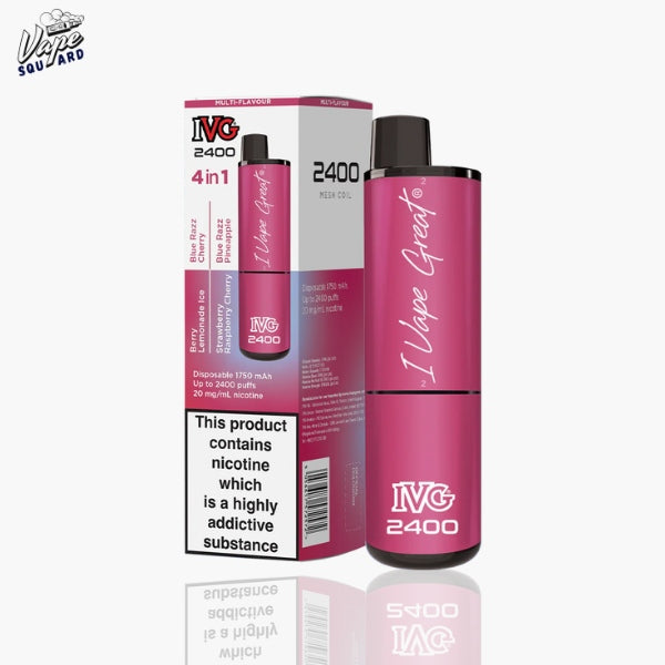 Berry Edition IVG 2400 Prefilled Vape
